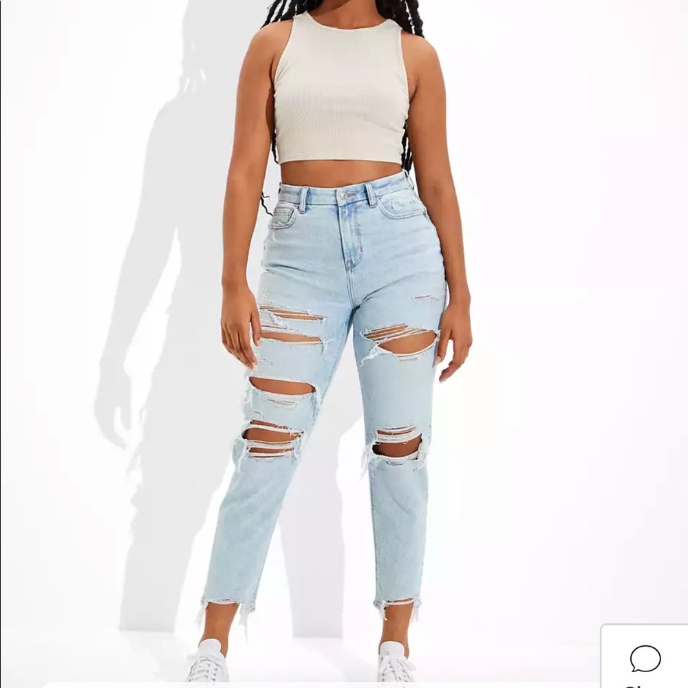 American Eagle 🦅 MOM jeans size 8